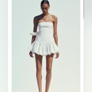 Zara Balloon Skirt Dress